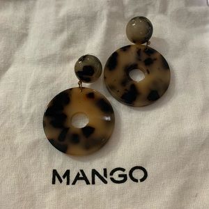 Mango Round Earrings